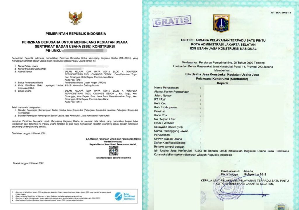 perbedaan SBUJK dan SIUJK
