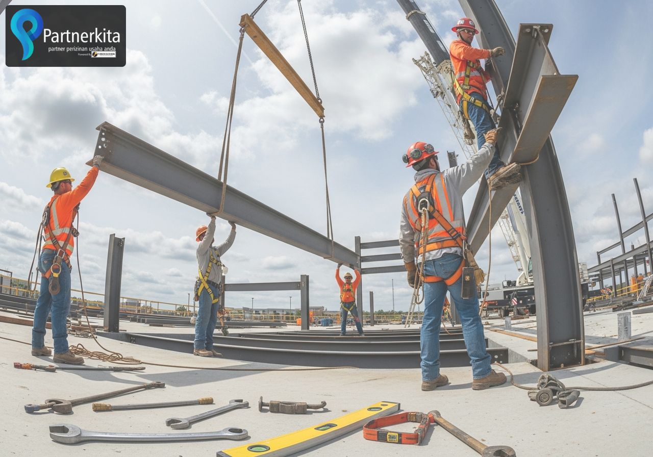 SP011 Pekerjaan Baja dan Pemasangannya