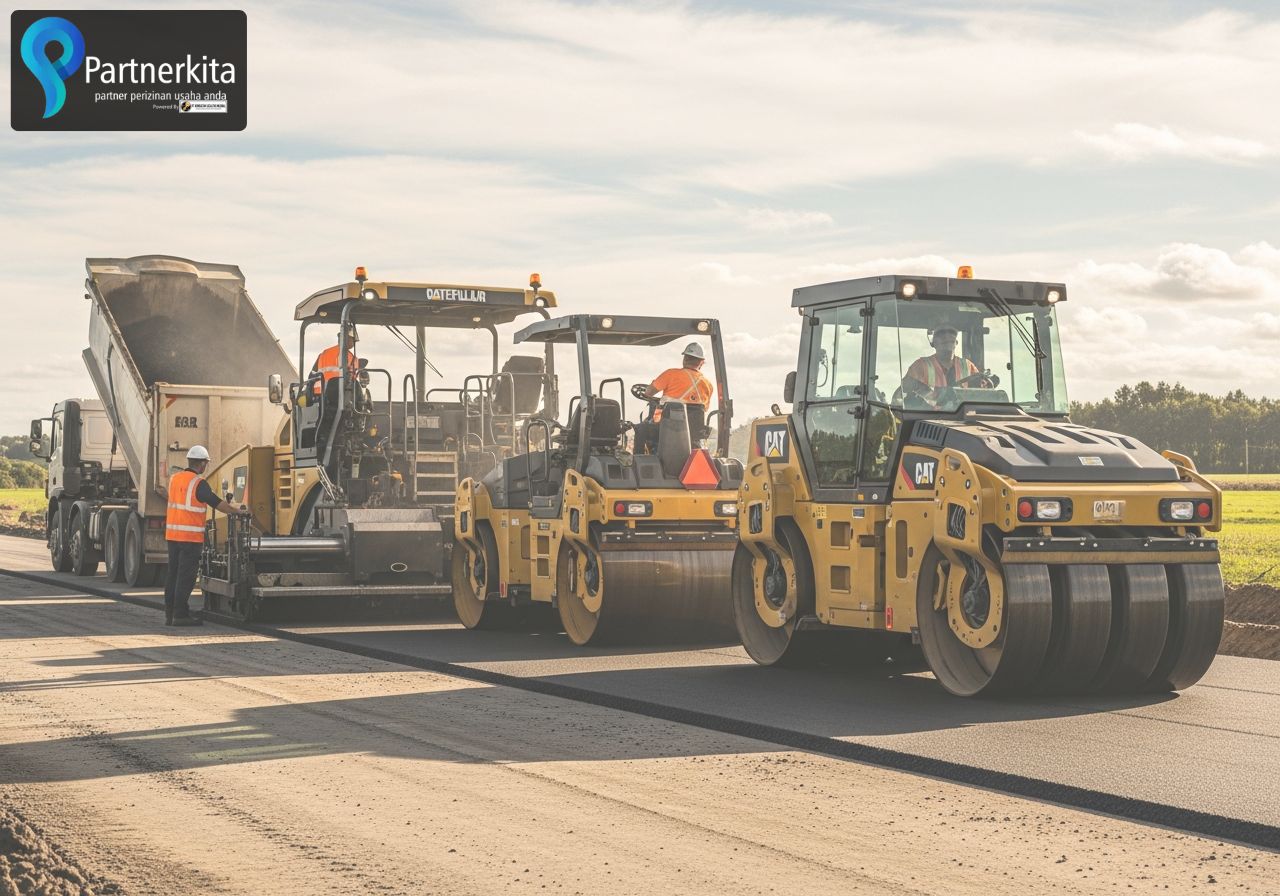 SP014 Pekerjaan Pengaspalan dengan Rangkaian Peralatan Khusus